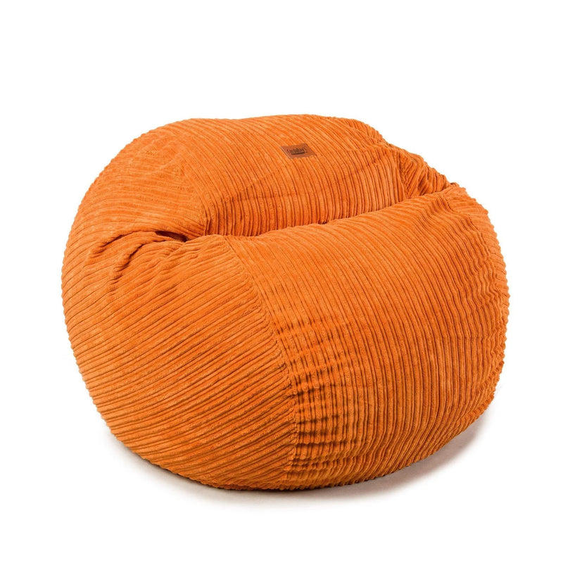 Orange Corduroy Bean Bag