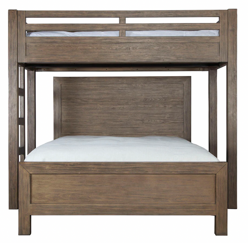Hamilton Canopy Bed with Queen Bed Vintage Smoke Finish