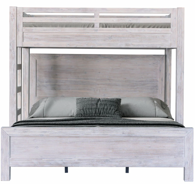 Hamilton Canopy Bed with Queen Bed Vintage Smoke Finish