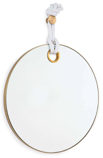 Porter Mirror (Natural Brass)