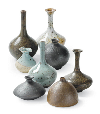Porcelain Bud Vases (Set of 8)