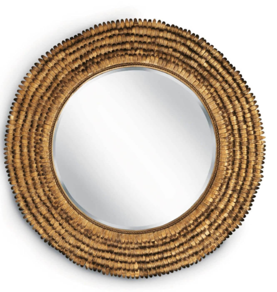 Petal Mirror Small (Gold)