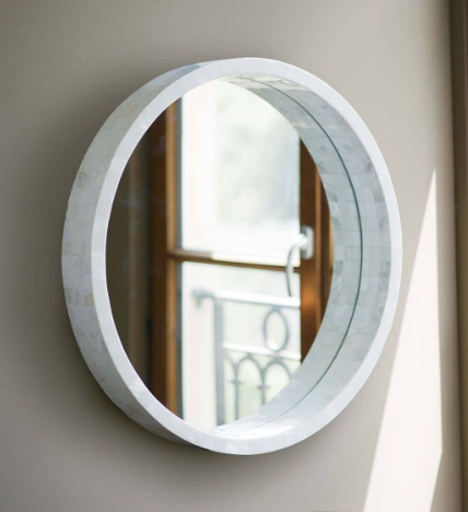 Mother of Pearl Mirror Medium