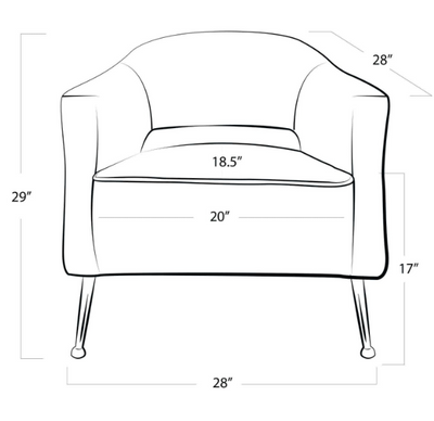 Mimi Linen Chair