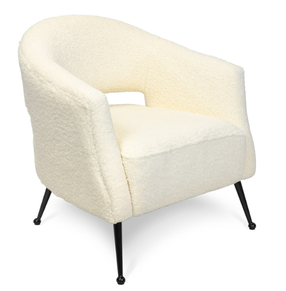 Mimi Chair (Boucle Faux Wool)