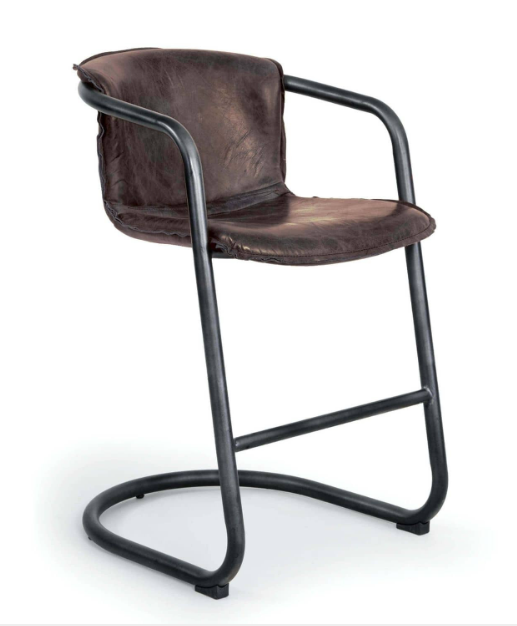 Axl Counter Stool (Set of 2) - Distressed Whiskey