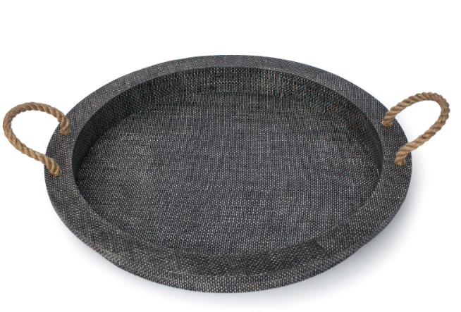 Aegean Serving Tray (Grey)