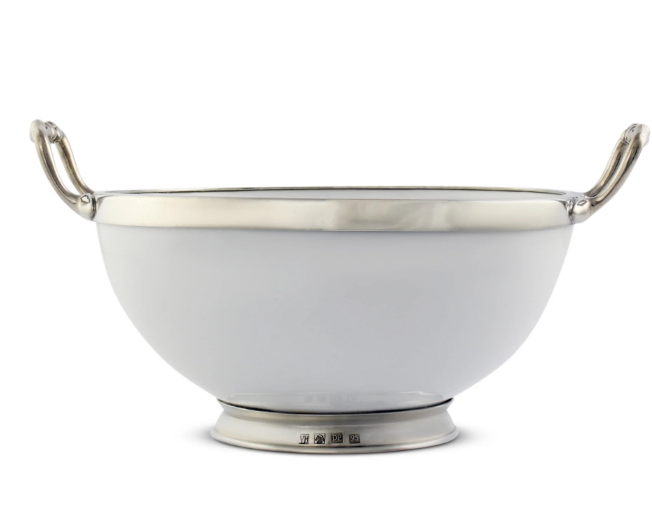 Serving Bowl Porcelain w/Handles