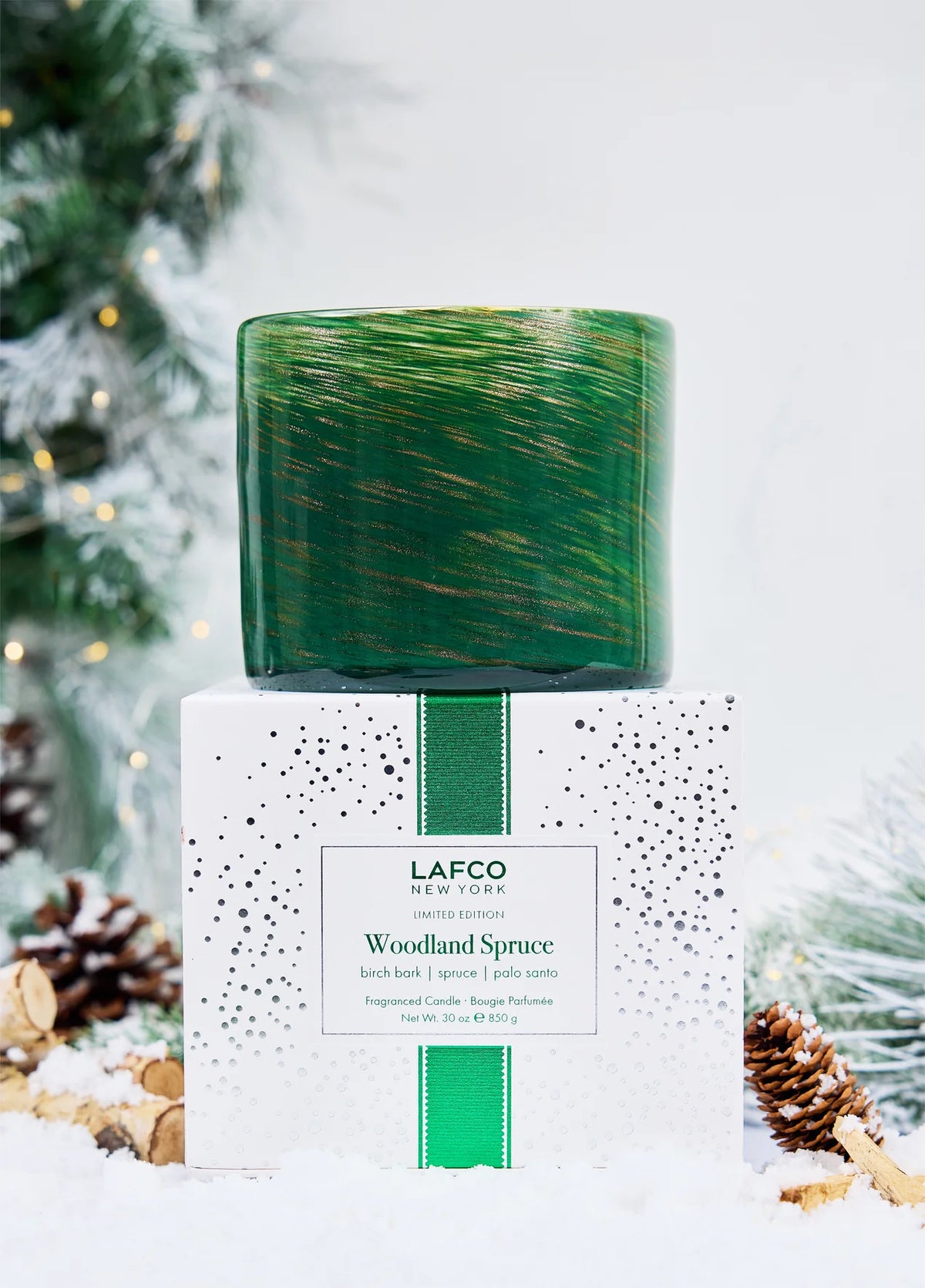 3-Wick 30oz Woodland Spruce Candle