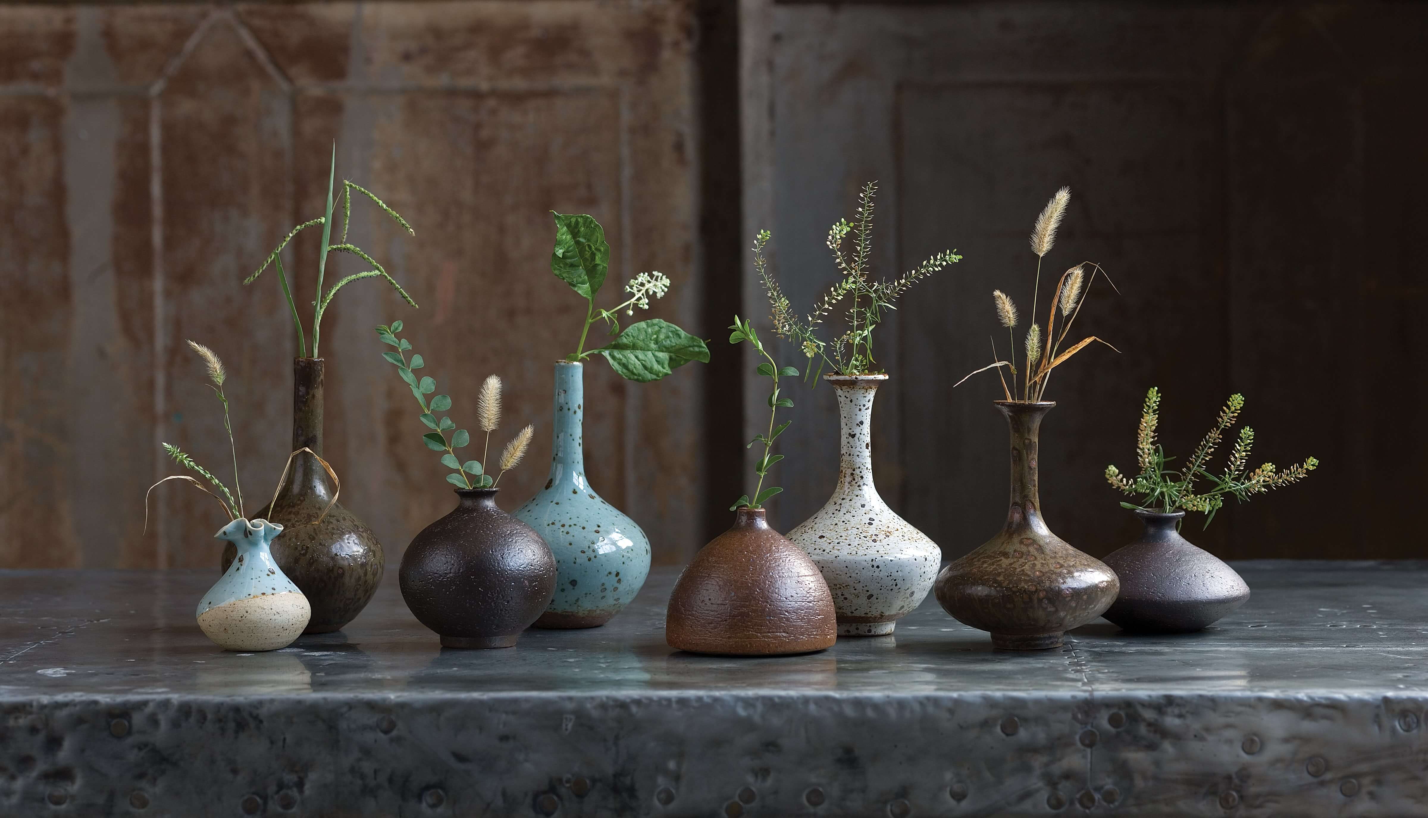 Porcelain Bud Vases (Set of 8)