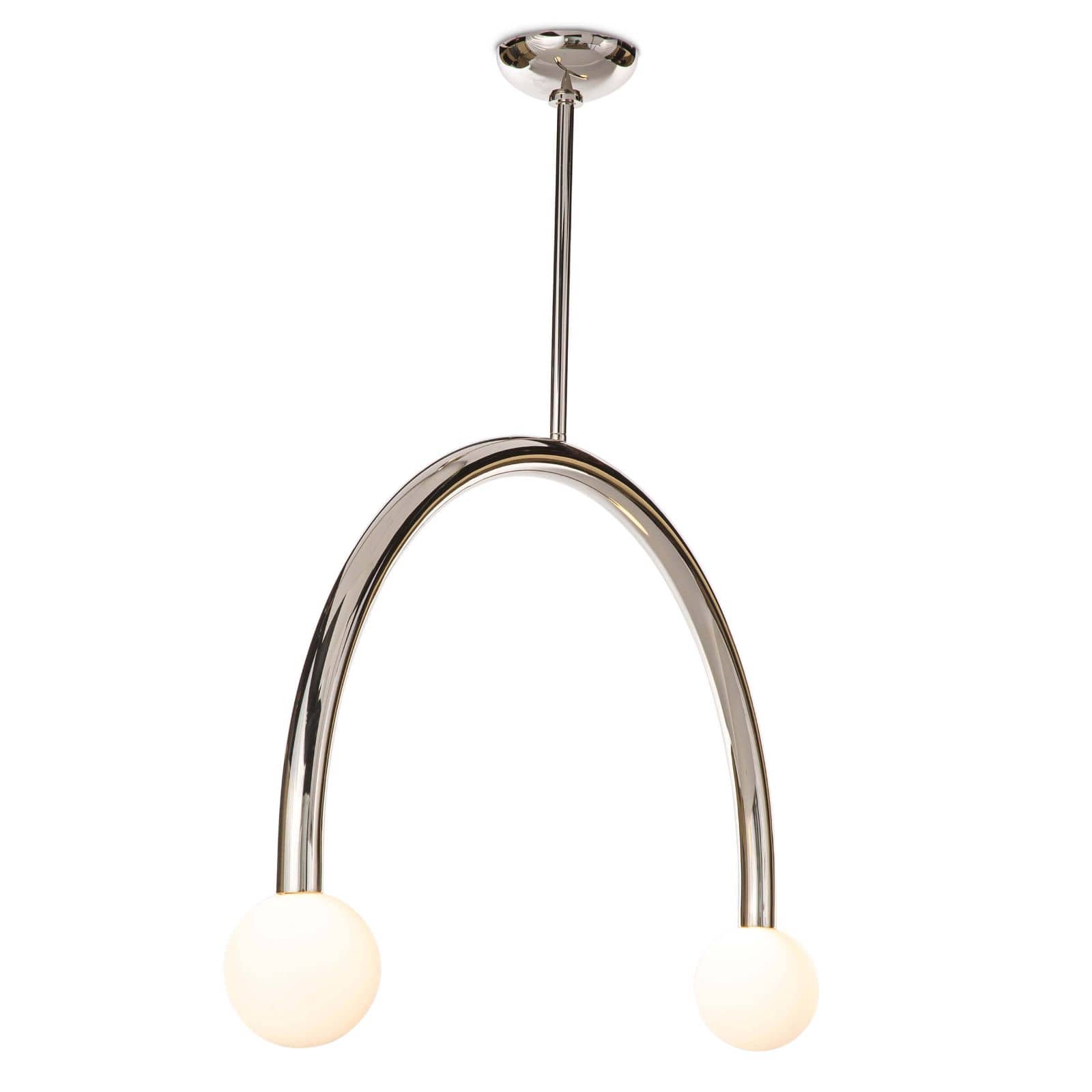 Happy Pendant Large (Polished Nickel)