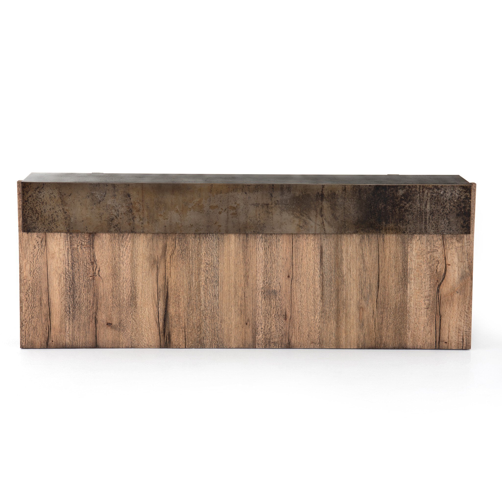 Bingham Console Table - Rustic Oak Veneer