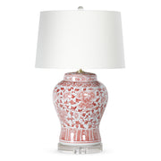 Briar Ceramic Table Lamp (Red)