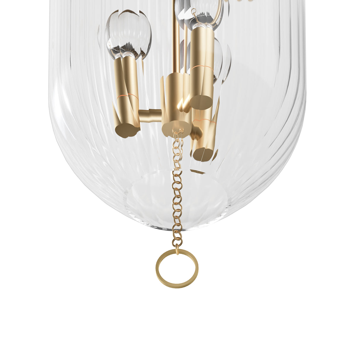 Roxie Pendant (Natural Brass)