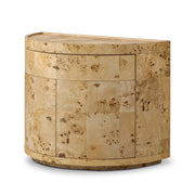 Ashton Nightstand - Natural Poplar Burl