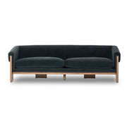 Cairo Sofa - Modern Velvet Smoke