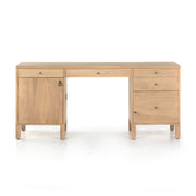 Isador Executive Desk - Dry Wash Poplar