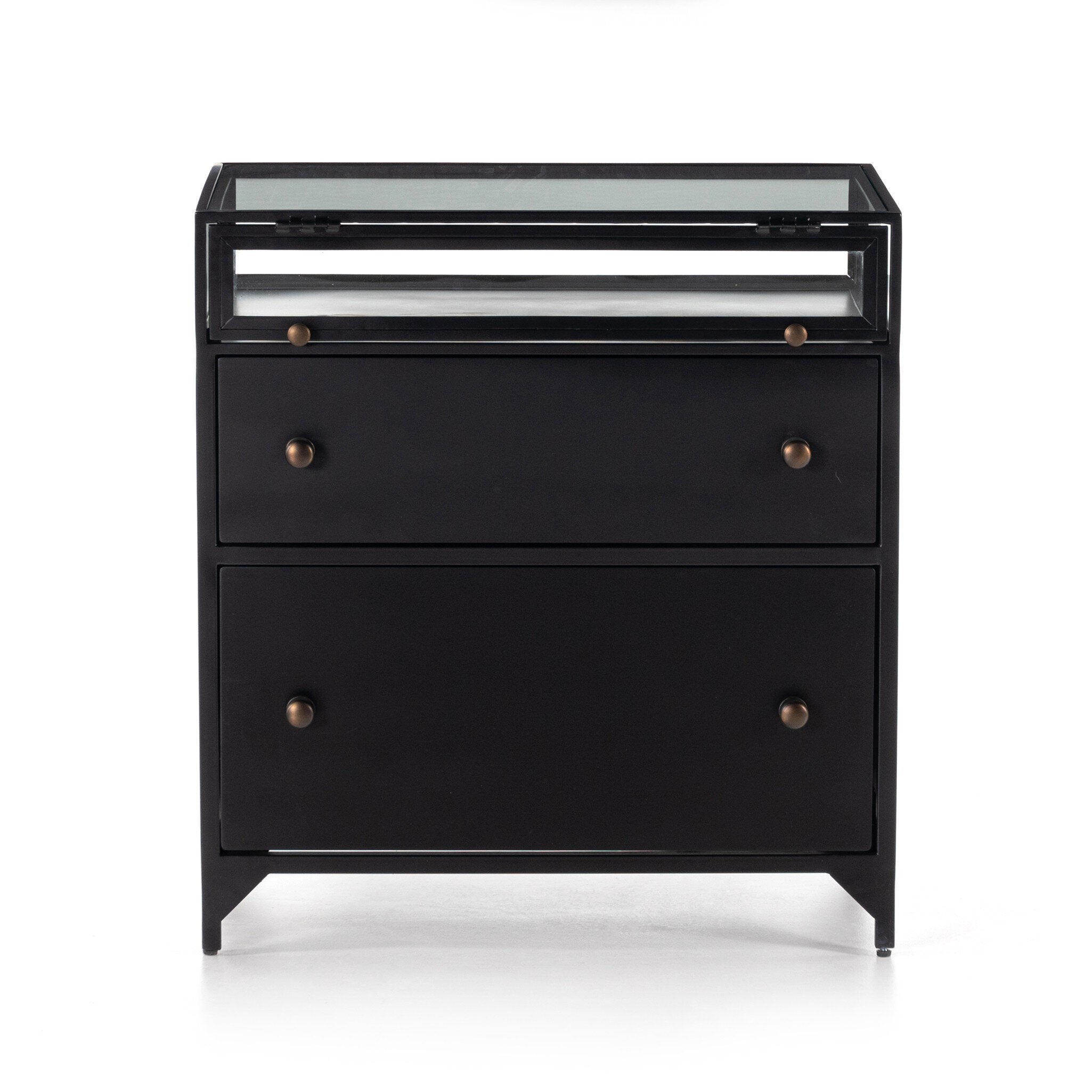 Shadow Box Nightstand - Black