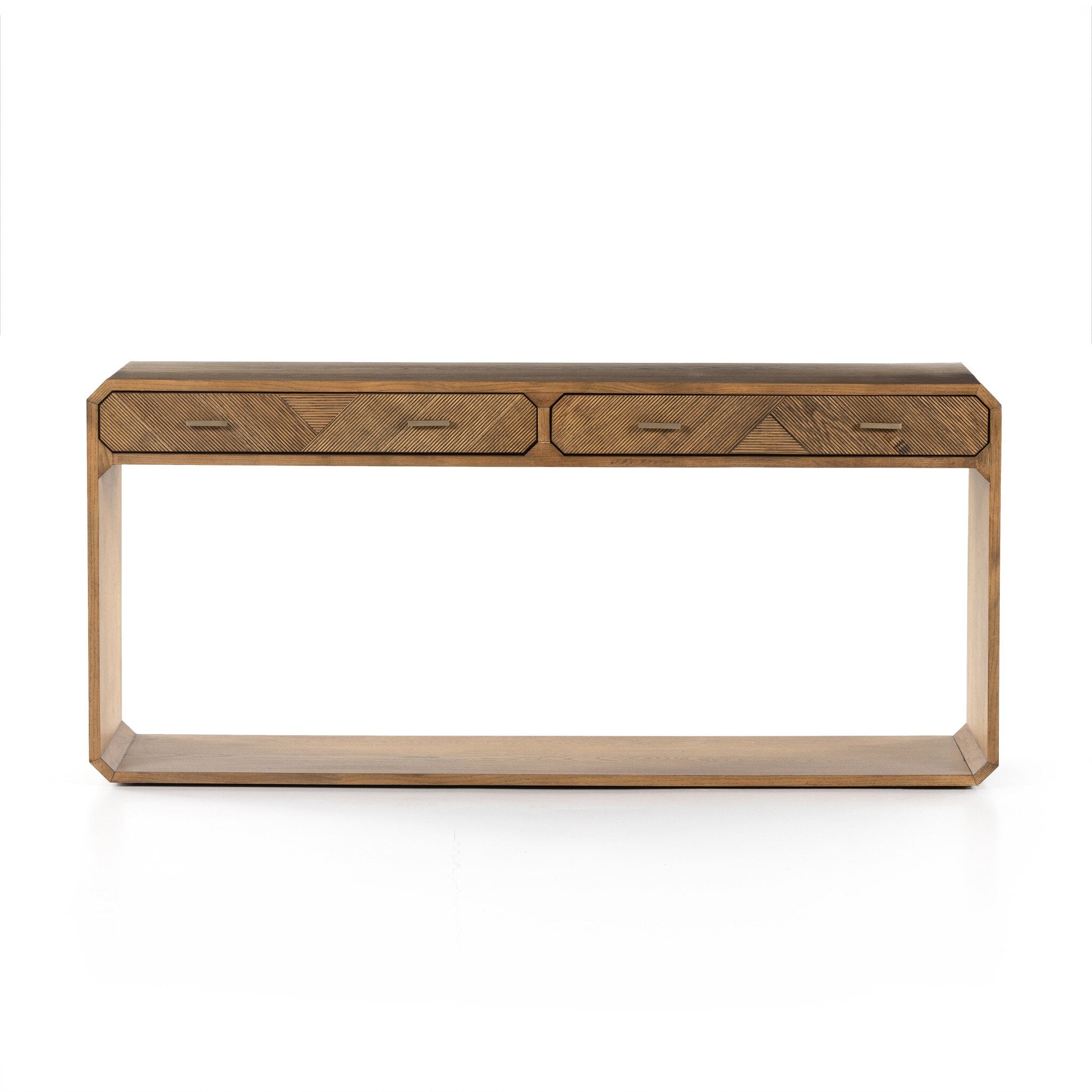 Caspian Console Table - Natural Ash Veneer