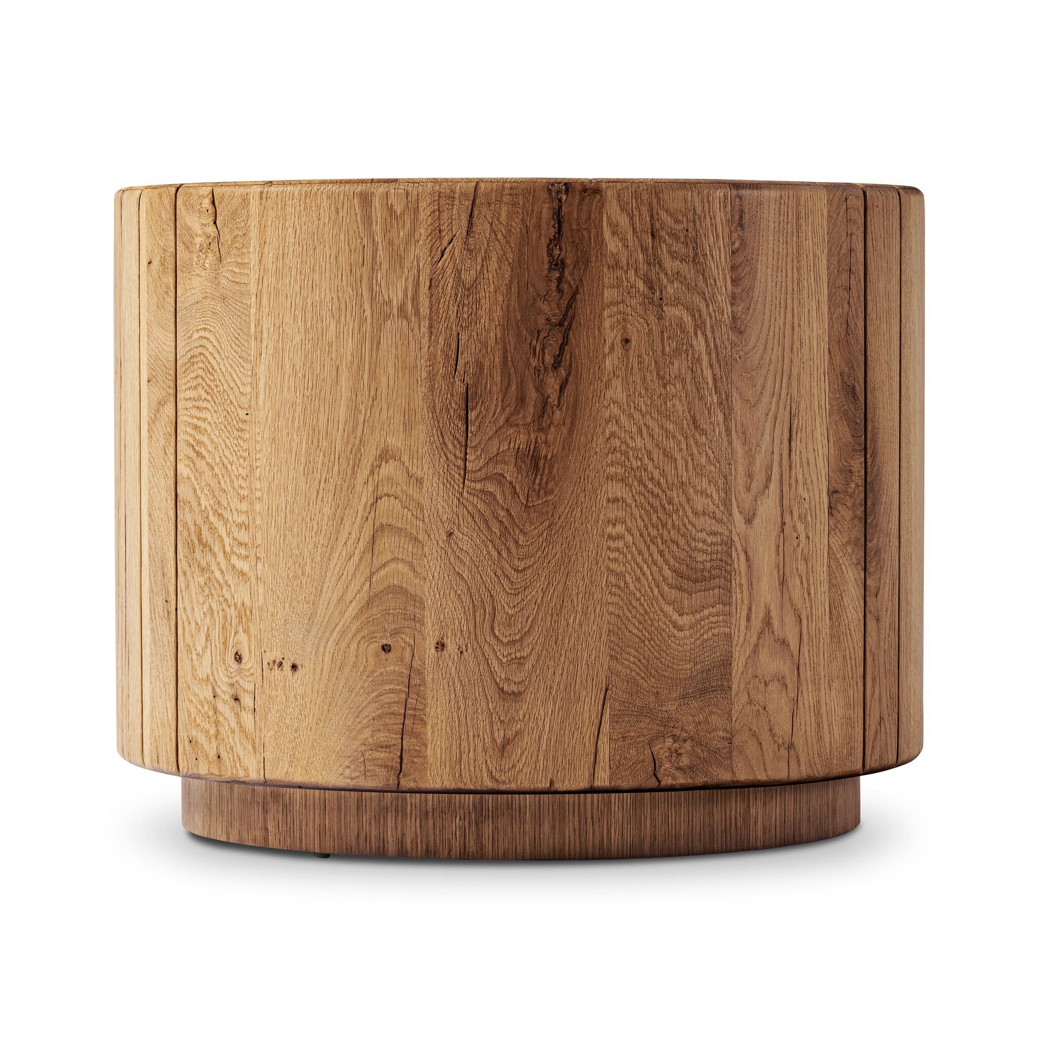 Renan End Table - Natural Reclaimed French Oak