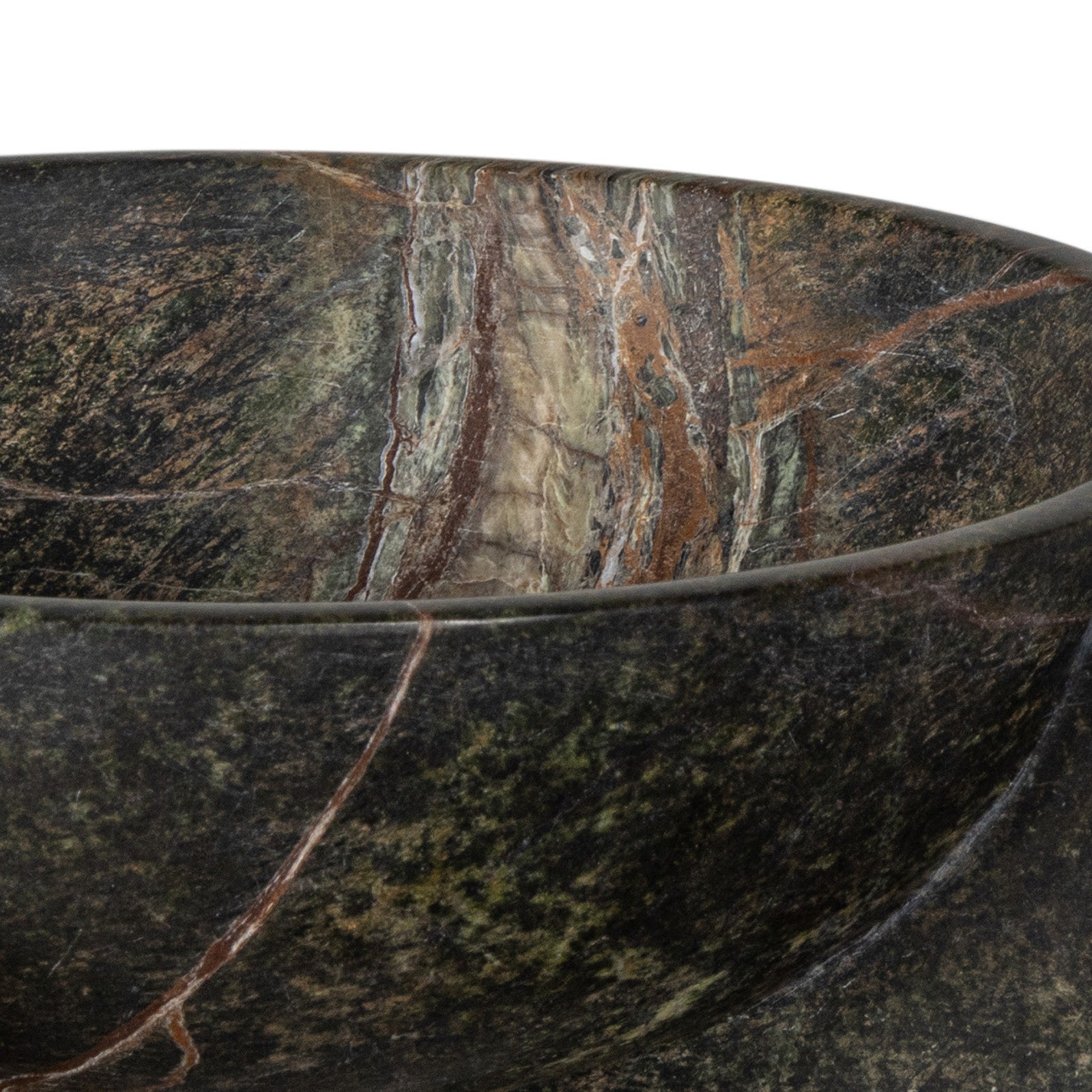 Tribune Marble Bowl Large (Green)