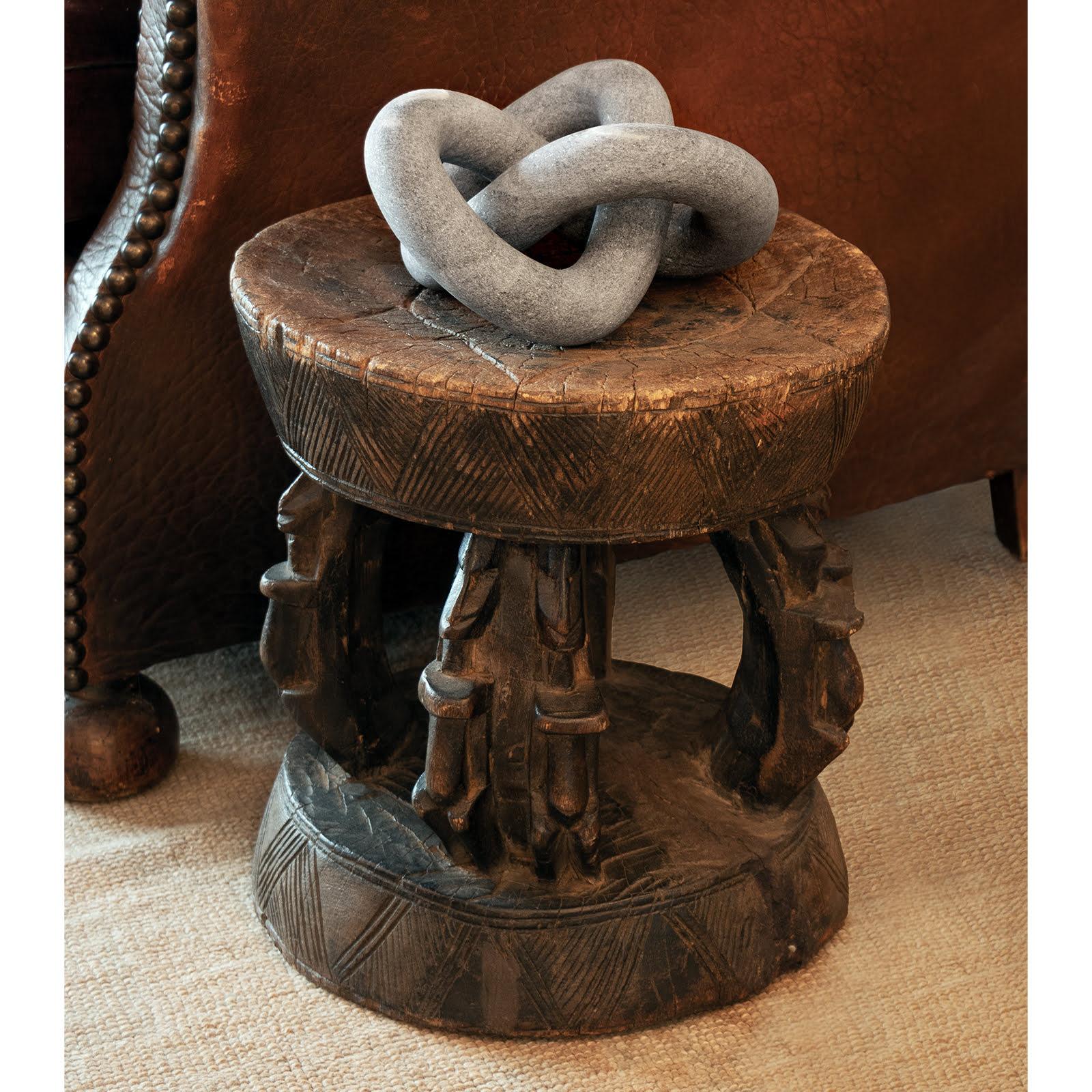 Cassius Marble Sculpture (Black)