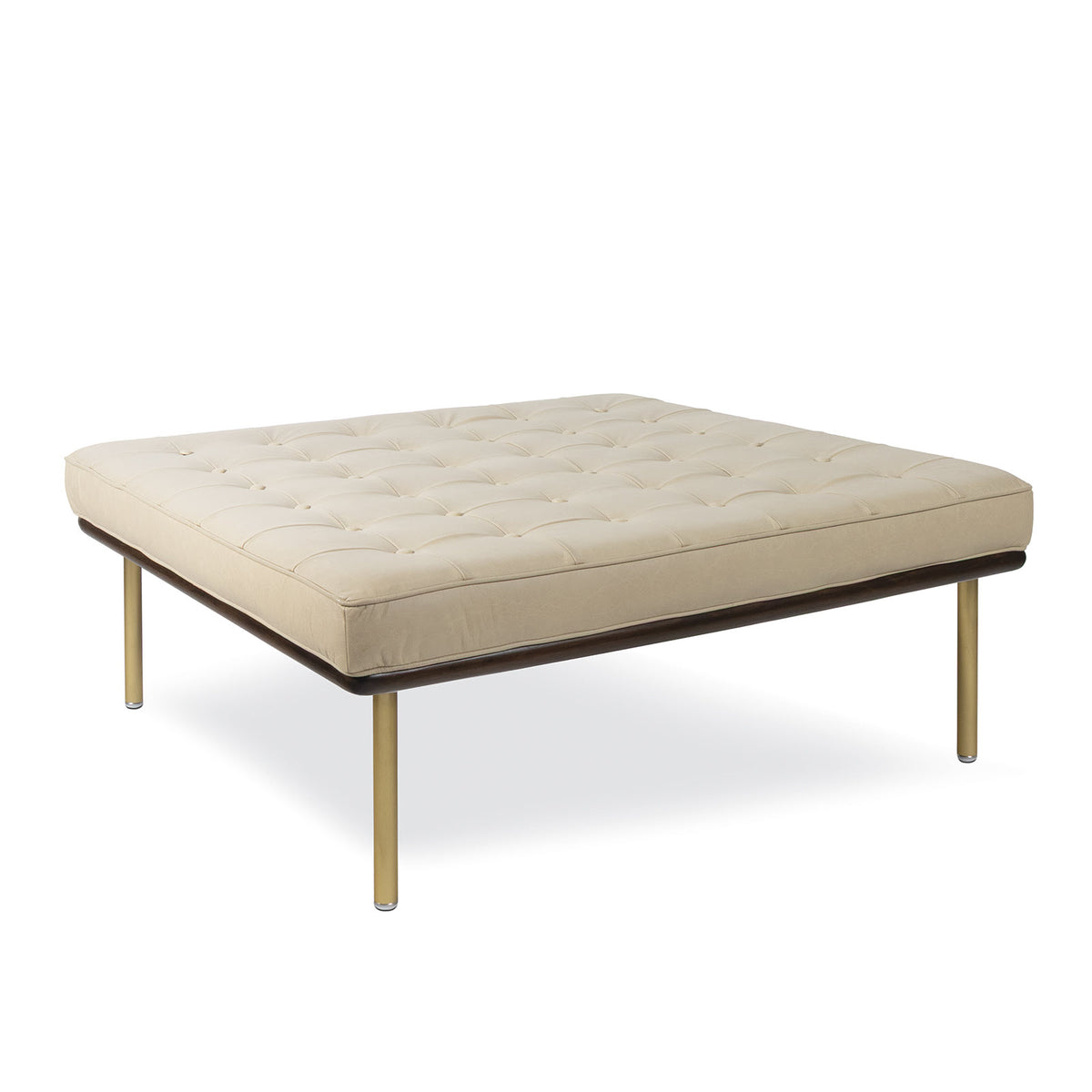 Tufted Bench Square (Cappuccino)