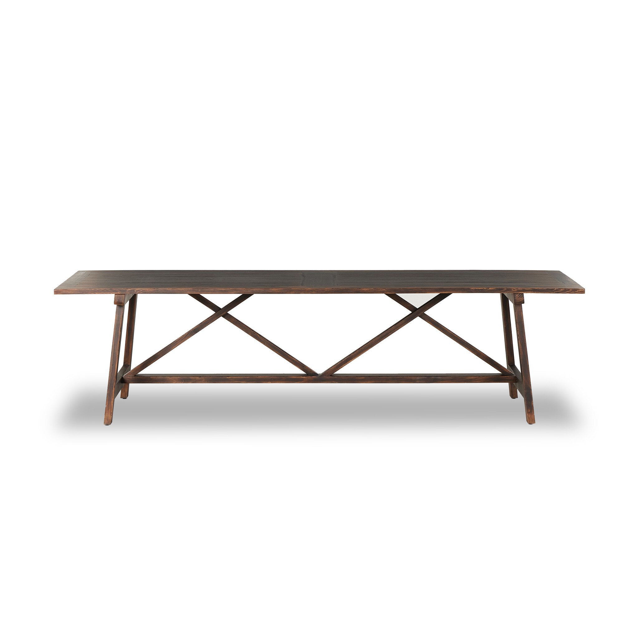 The 1500 Kilometer Dining Table - Aged Brown Veneer