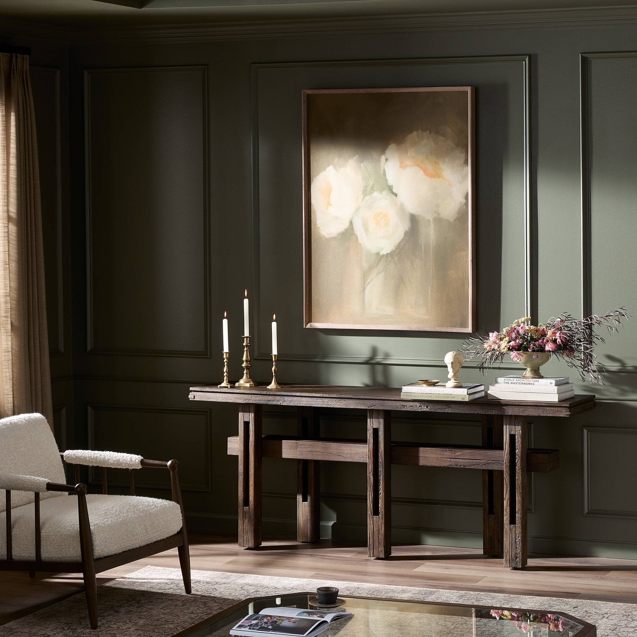 Contessa Console Table - Smoked Alder