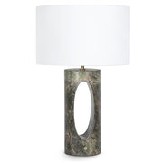 Portia Marble Table Lamp (Green)