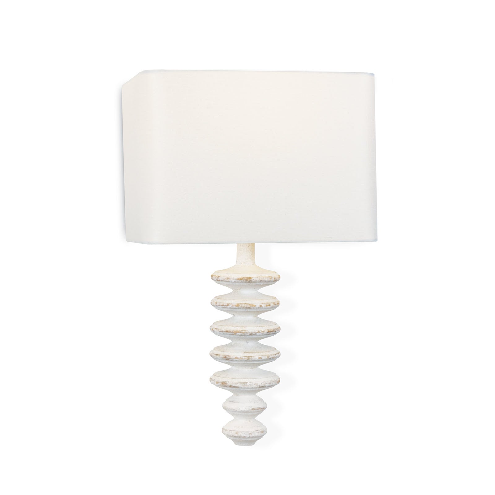 Fishbone Sconce (White)