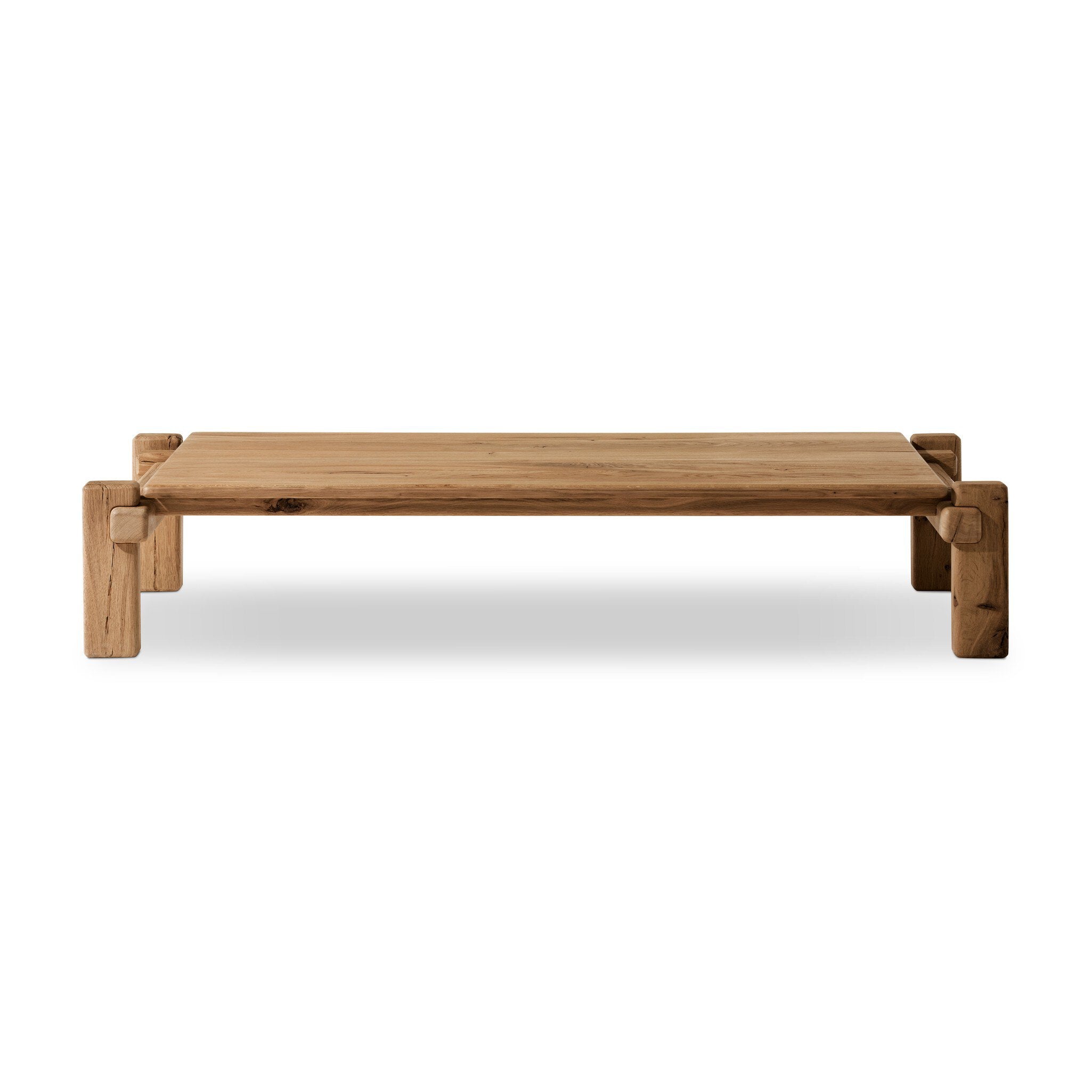 Marcia Large Coffee Table - Natural Reclaimed French Oak