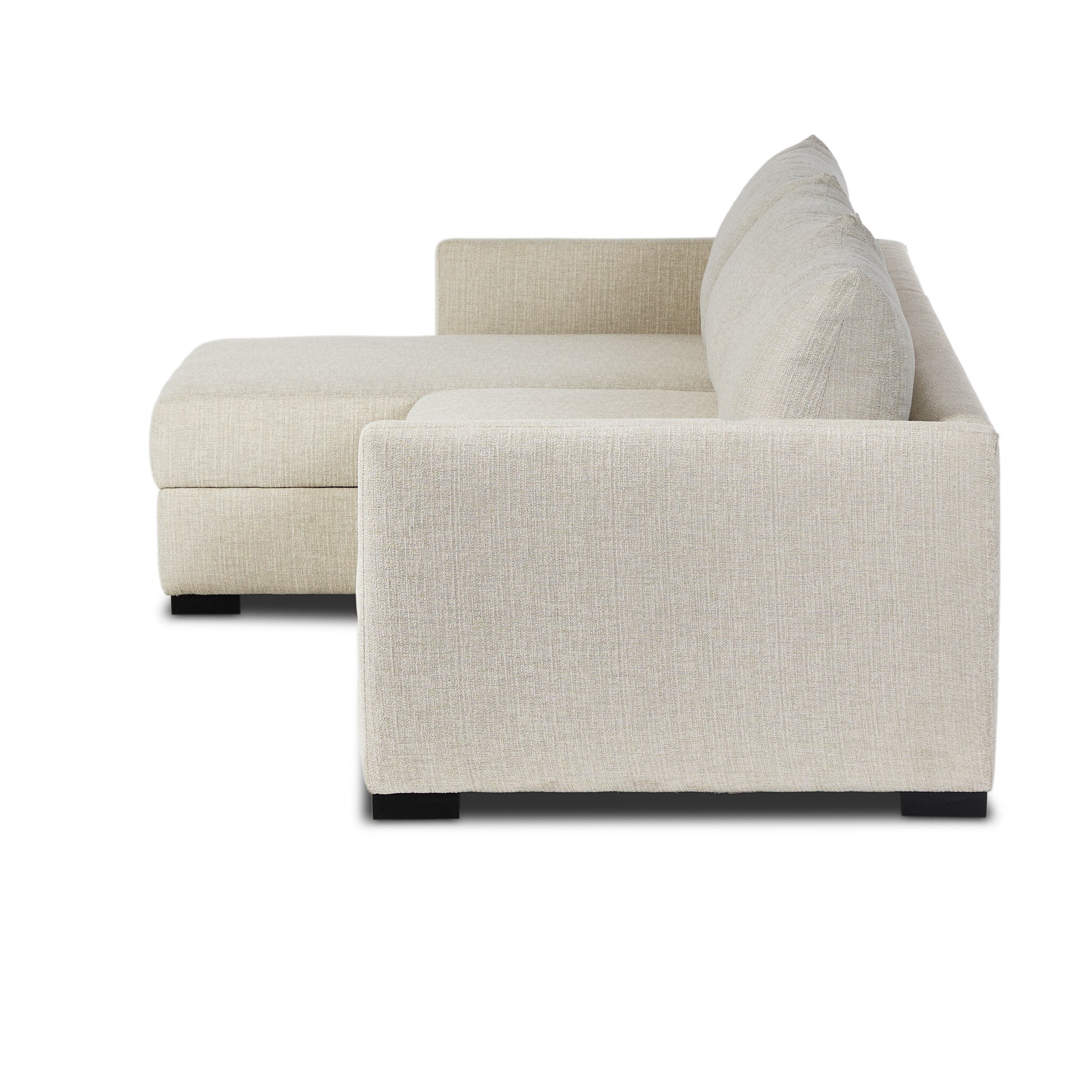 Wickham 2-Piece Sleeper Sectional - Alameda Snow