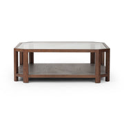 Jenzen Coffee Table - Tempered Glass