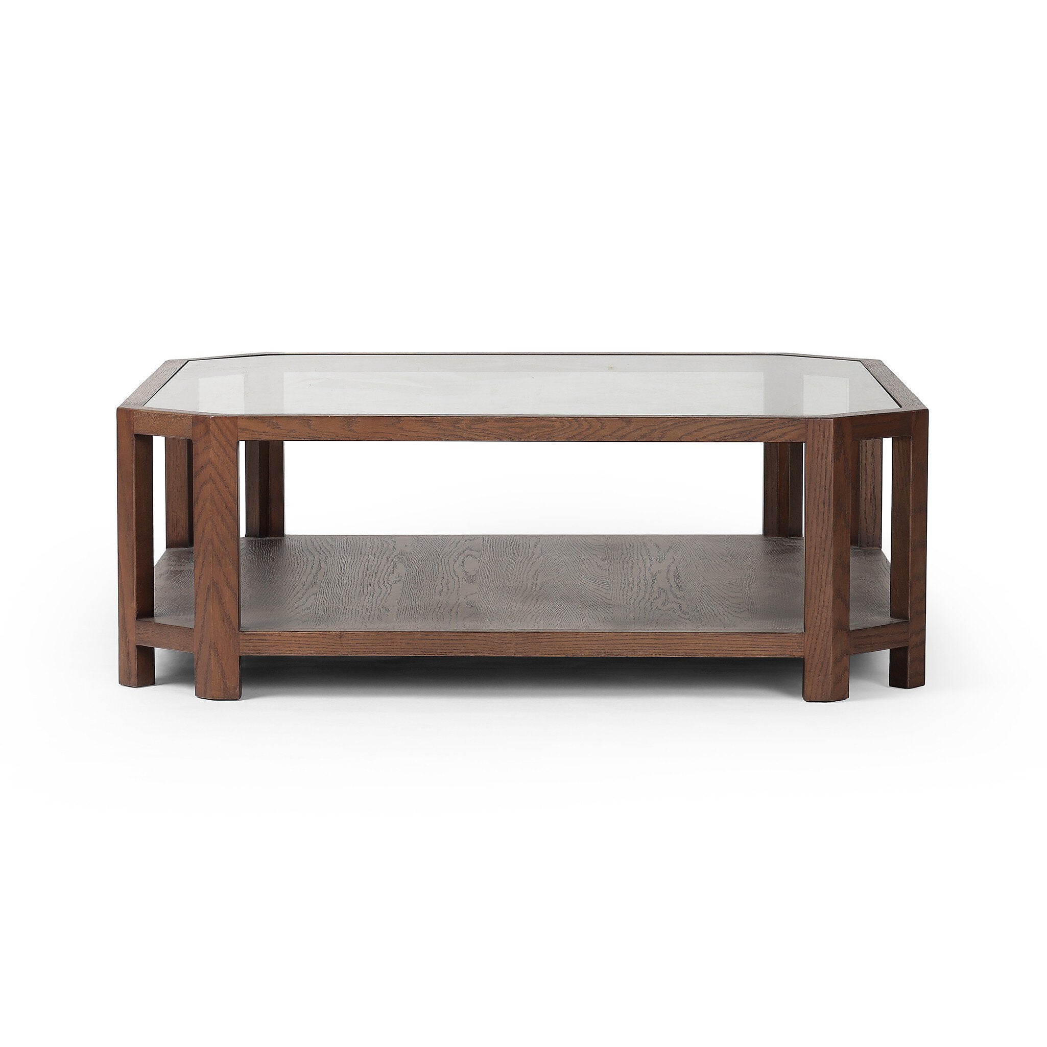 Jenzen Coffee Table - Tempered Glass