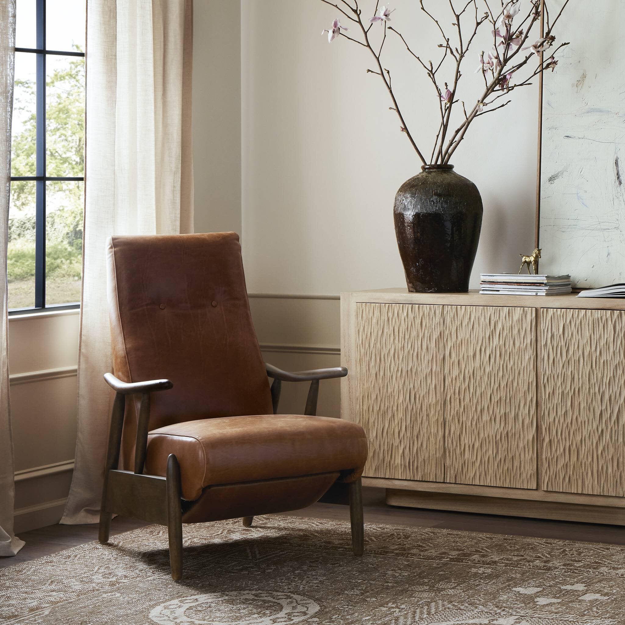 Jarvis Recliner - Dakota Tobacco