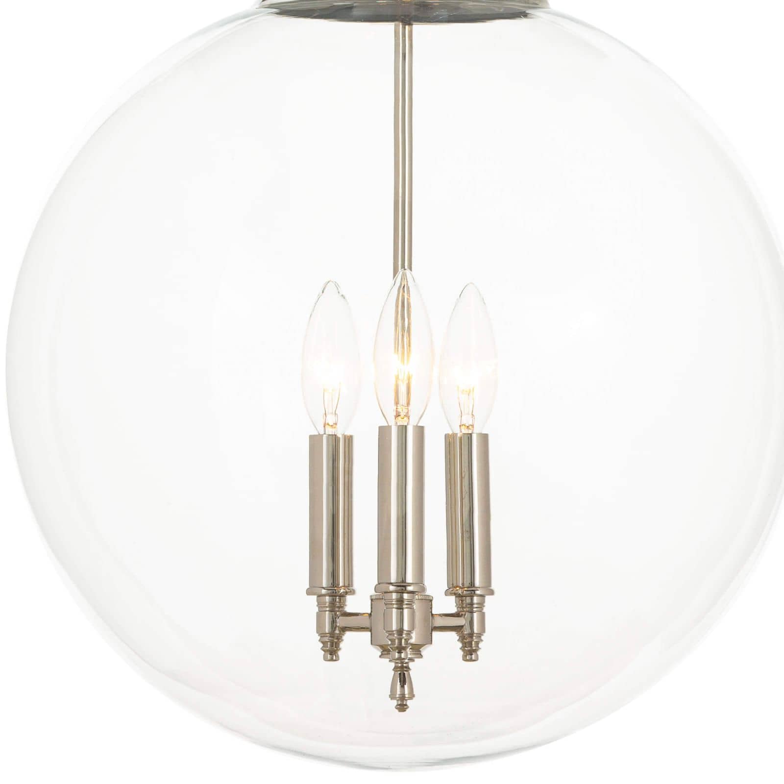 Globe Pendant (Polished Nickel)