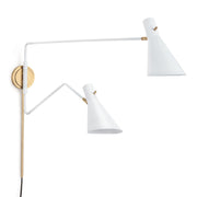 Spyder Sconce (White)