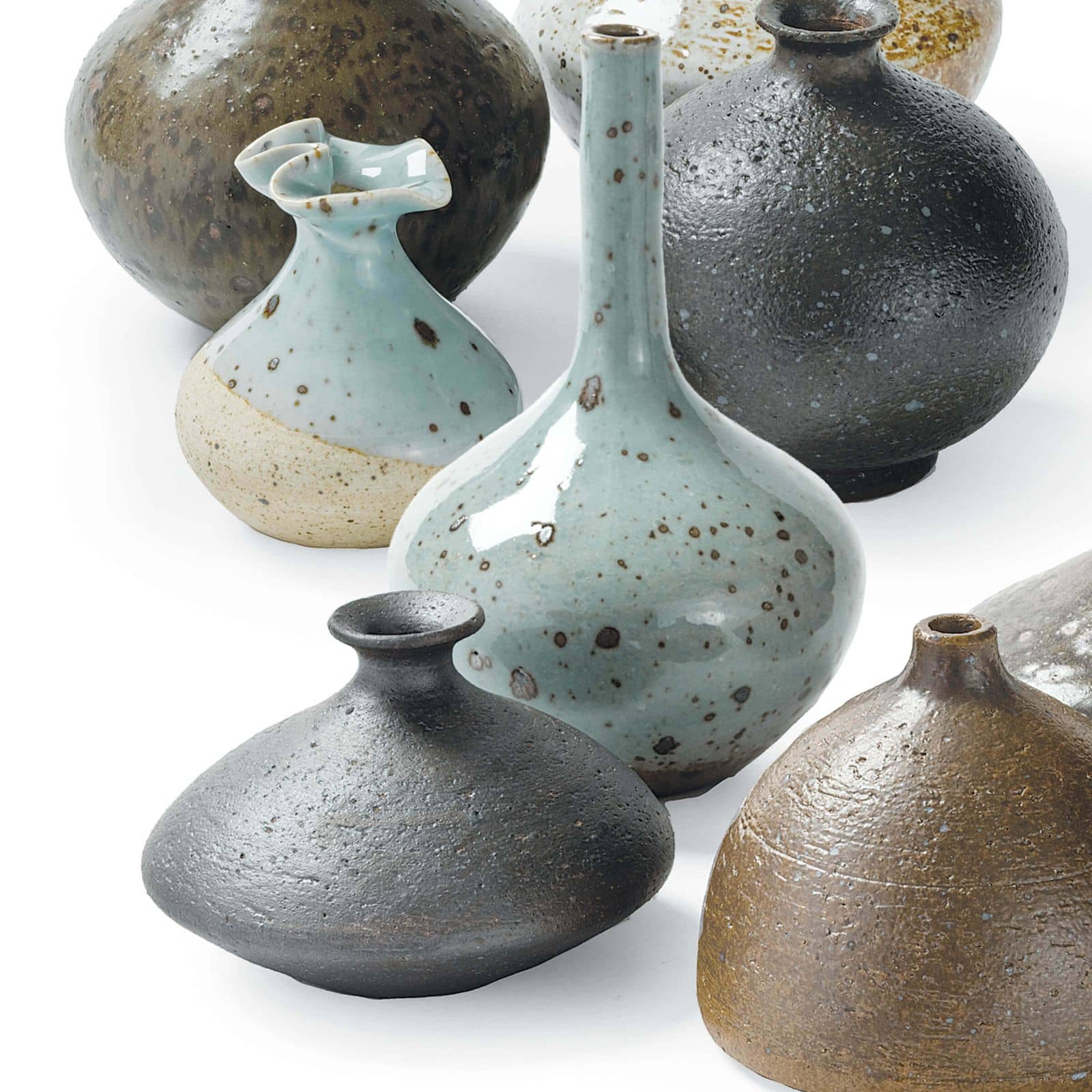 Porcelain Bud Vases (Set of 8)