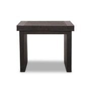Warby End Table - Worn Black Veneer