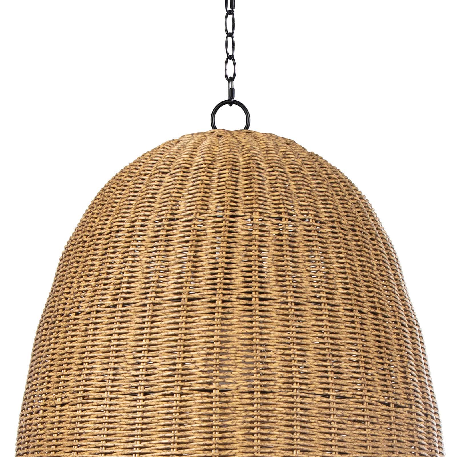 Beehive Outdoor Pendant Large (Weathered Natural)