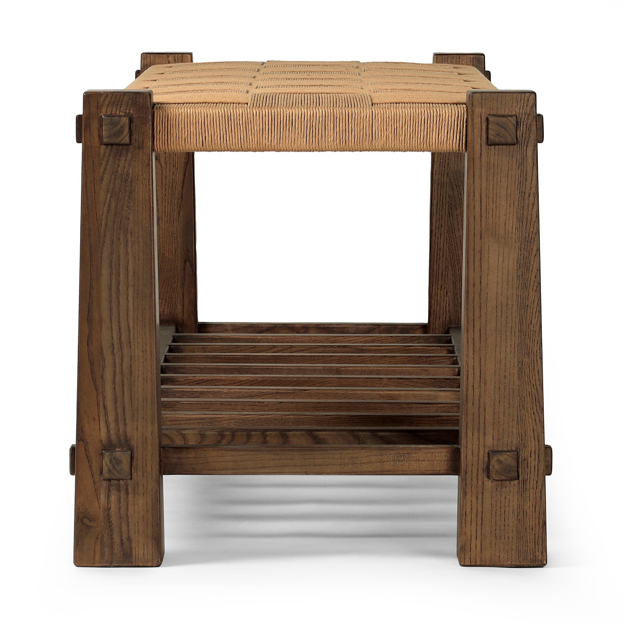 Malin Accent Bench - Natural Paper Cord