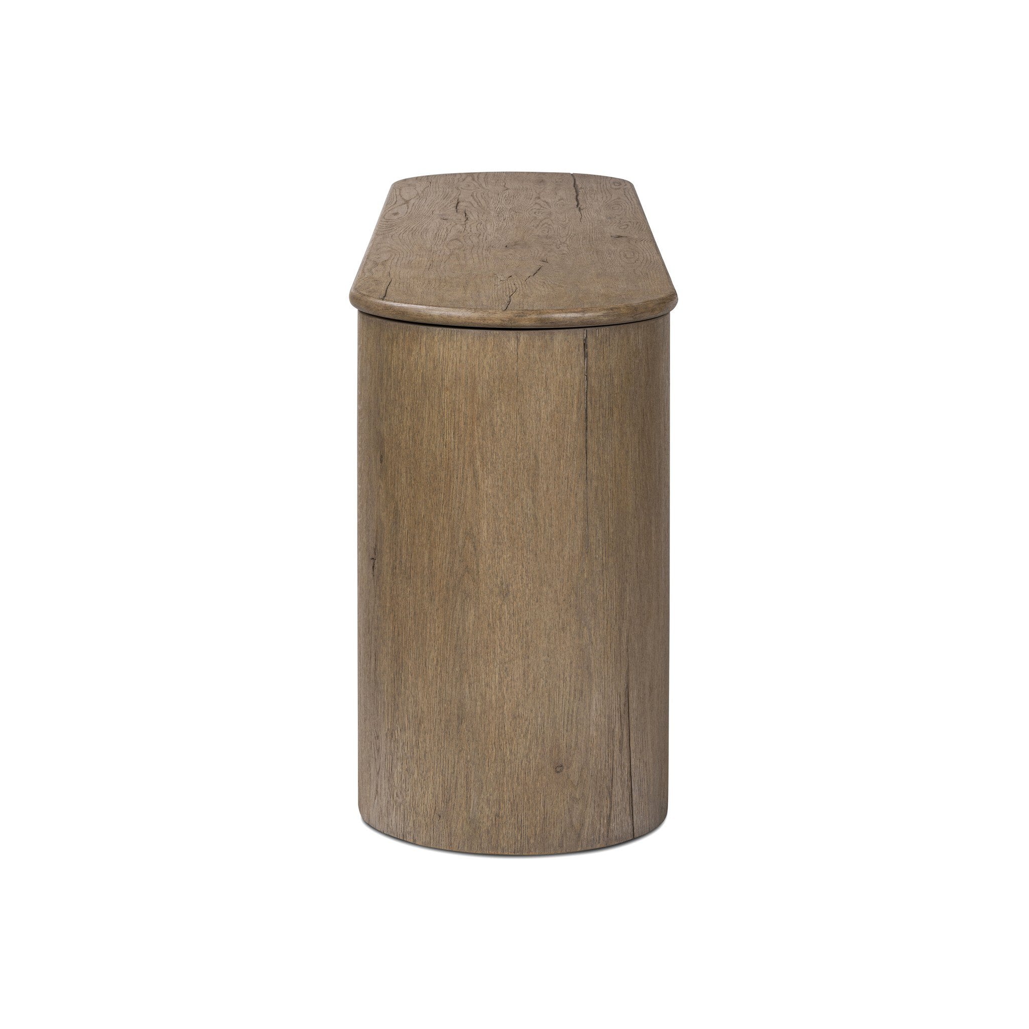 Farrow Console Table - Drifted Oak Veneer