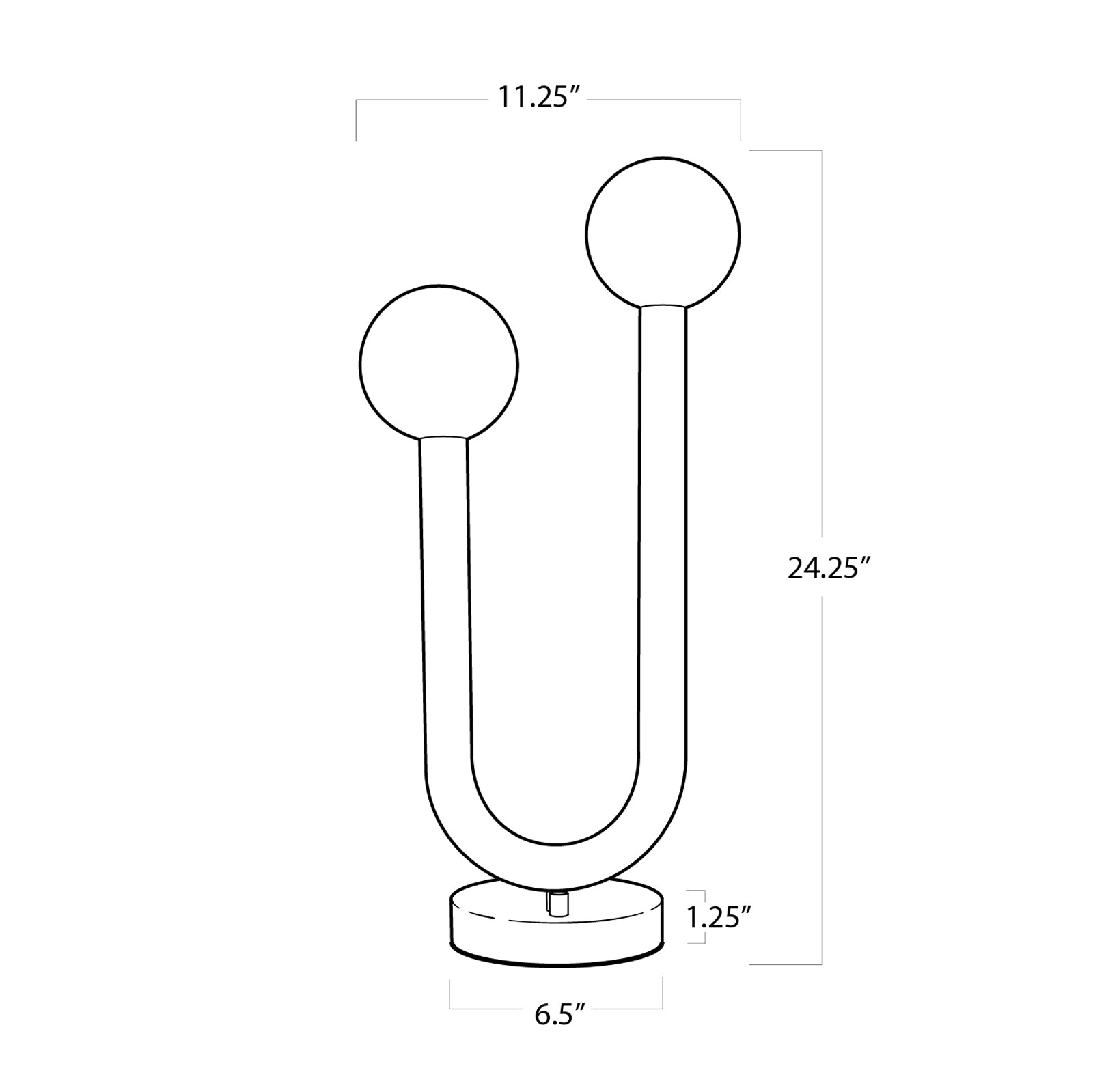 Happy Table Lamp (Oil Rubbed Bronze)