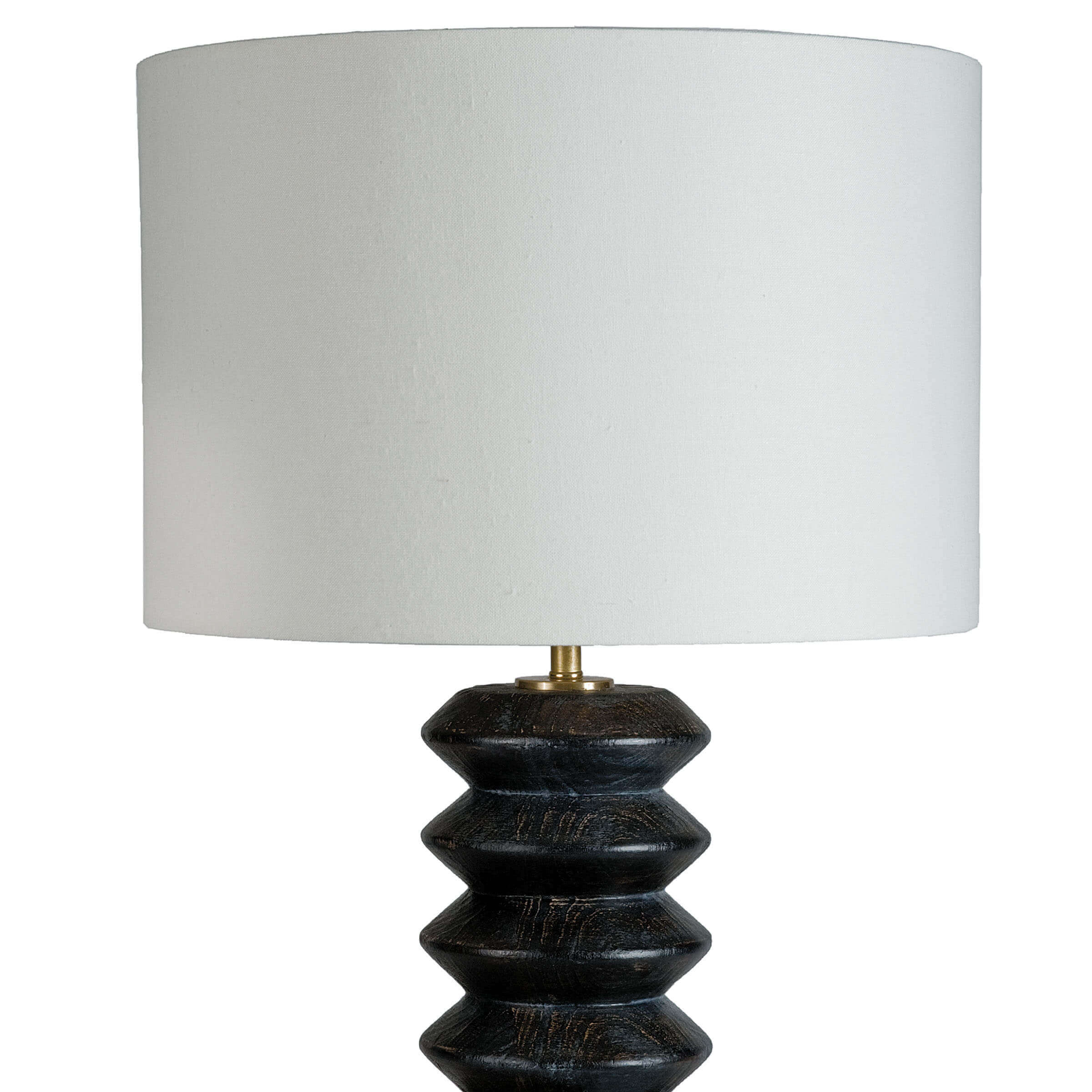 Accordion Table Lamp (Ebony)