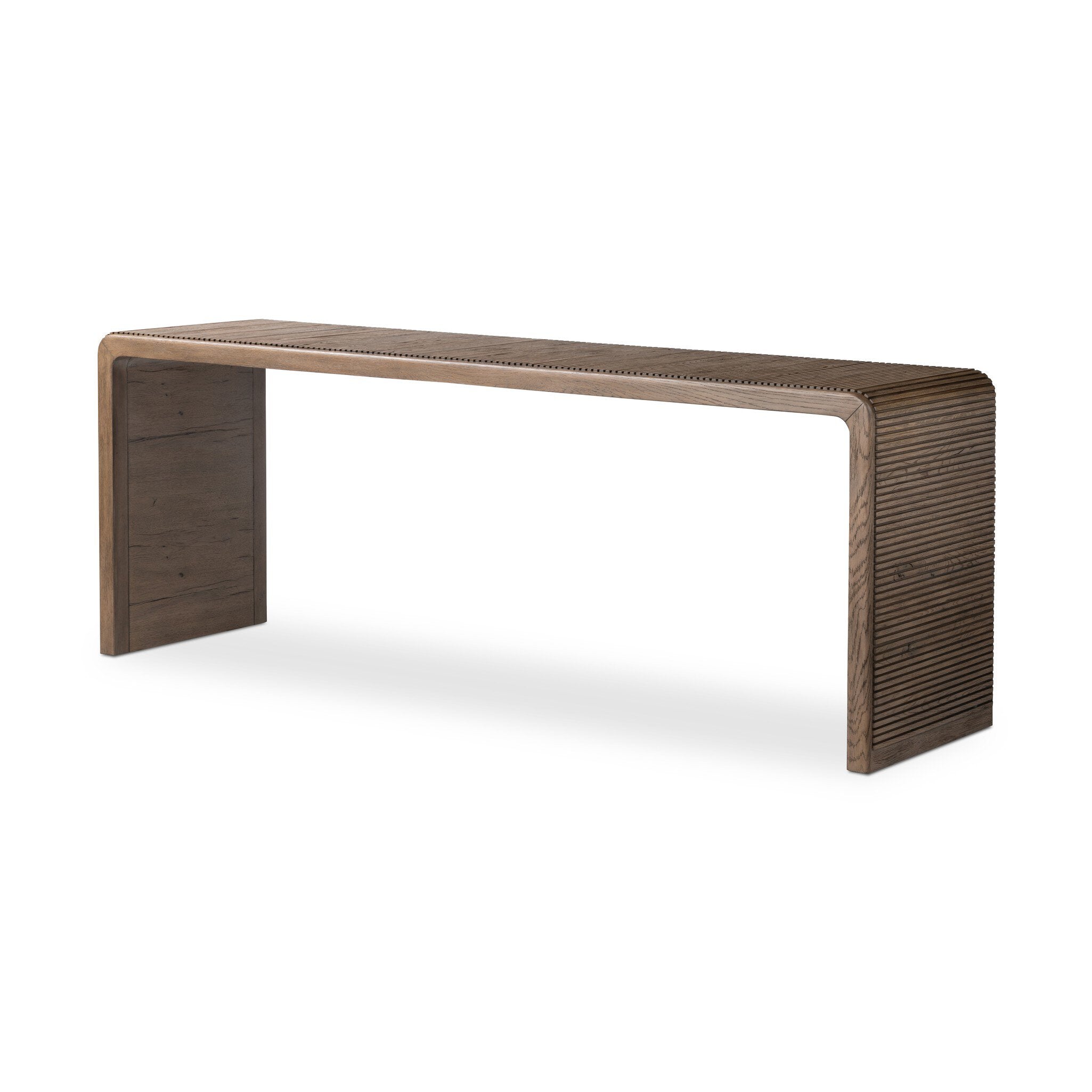 Leo Console Table - Rustic Grey
