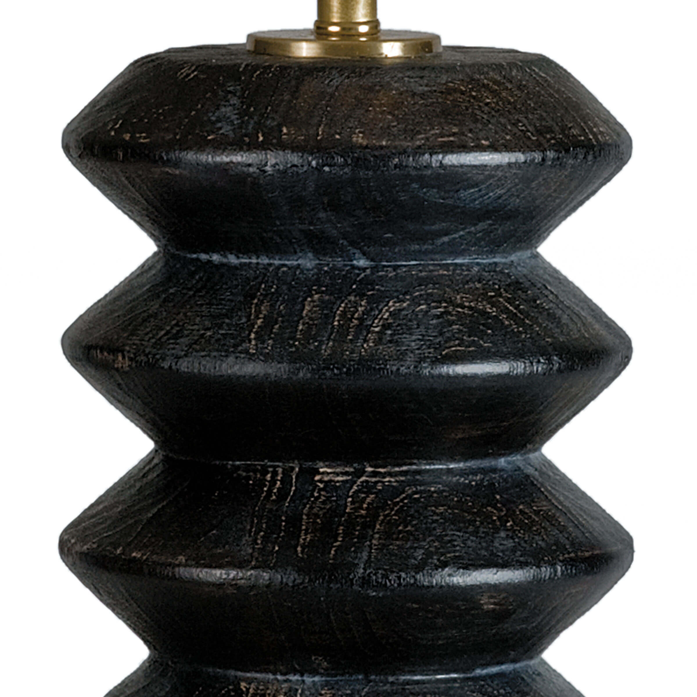 Accordion Table Lamp (Ebony)