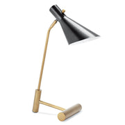 Spyder Task Lamp (Blackened Brass and Natural Brass)