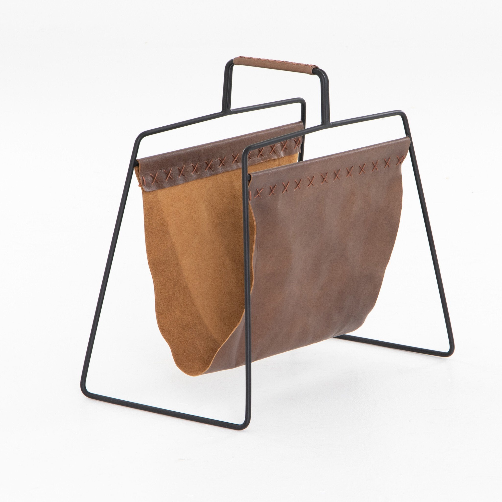 Aesop Magazine Rack - Patina Brown