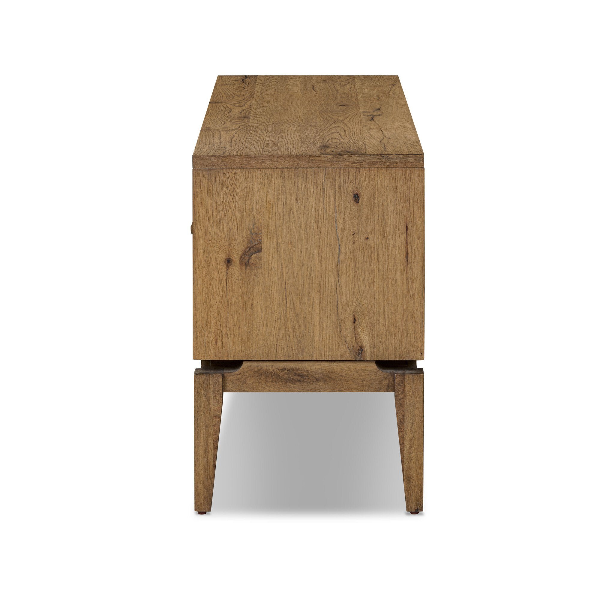 Bergstrom Media Console - Warm Natural Oak Veneer
